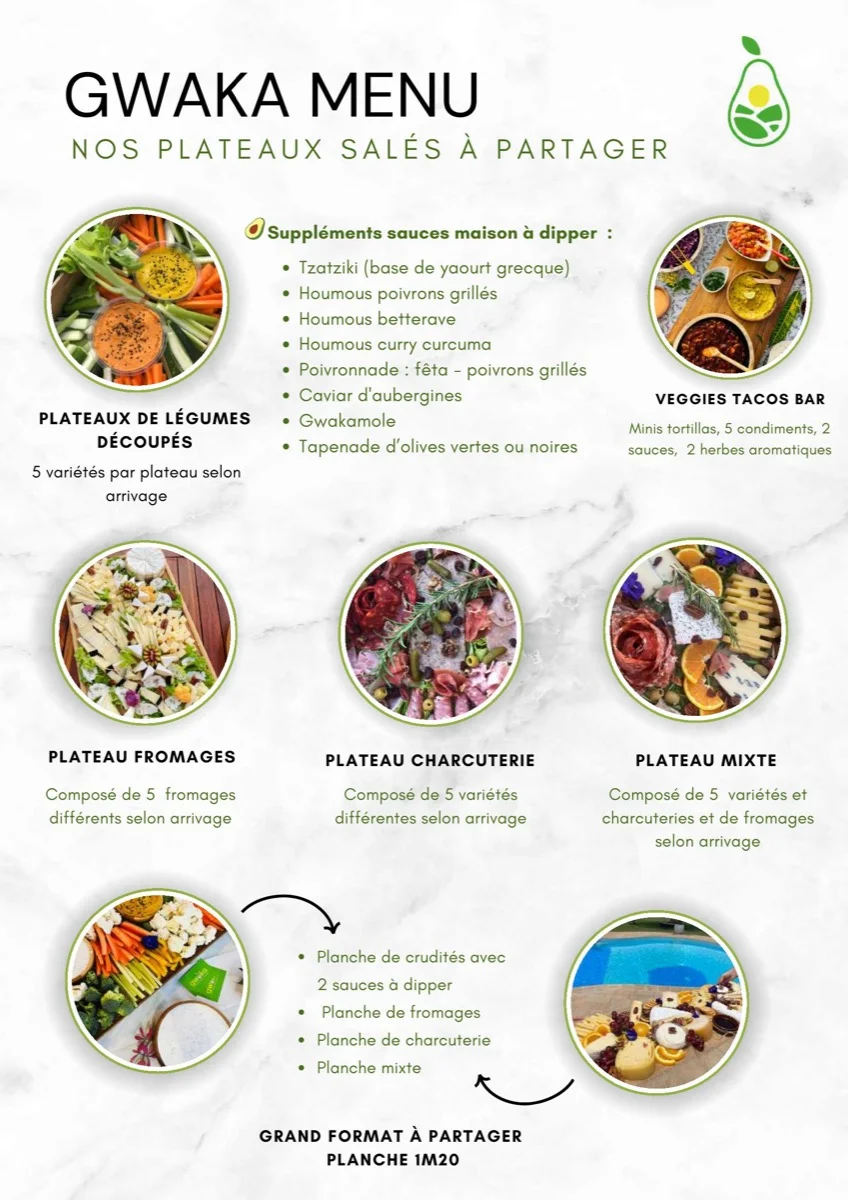 GWAKA Plateaux Sal&eacute;s &agrave; partager