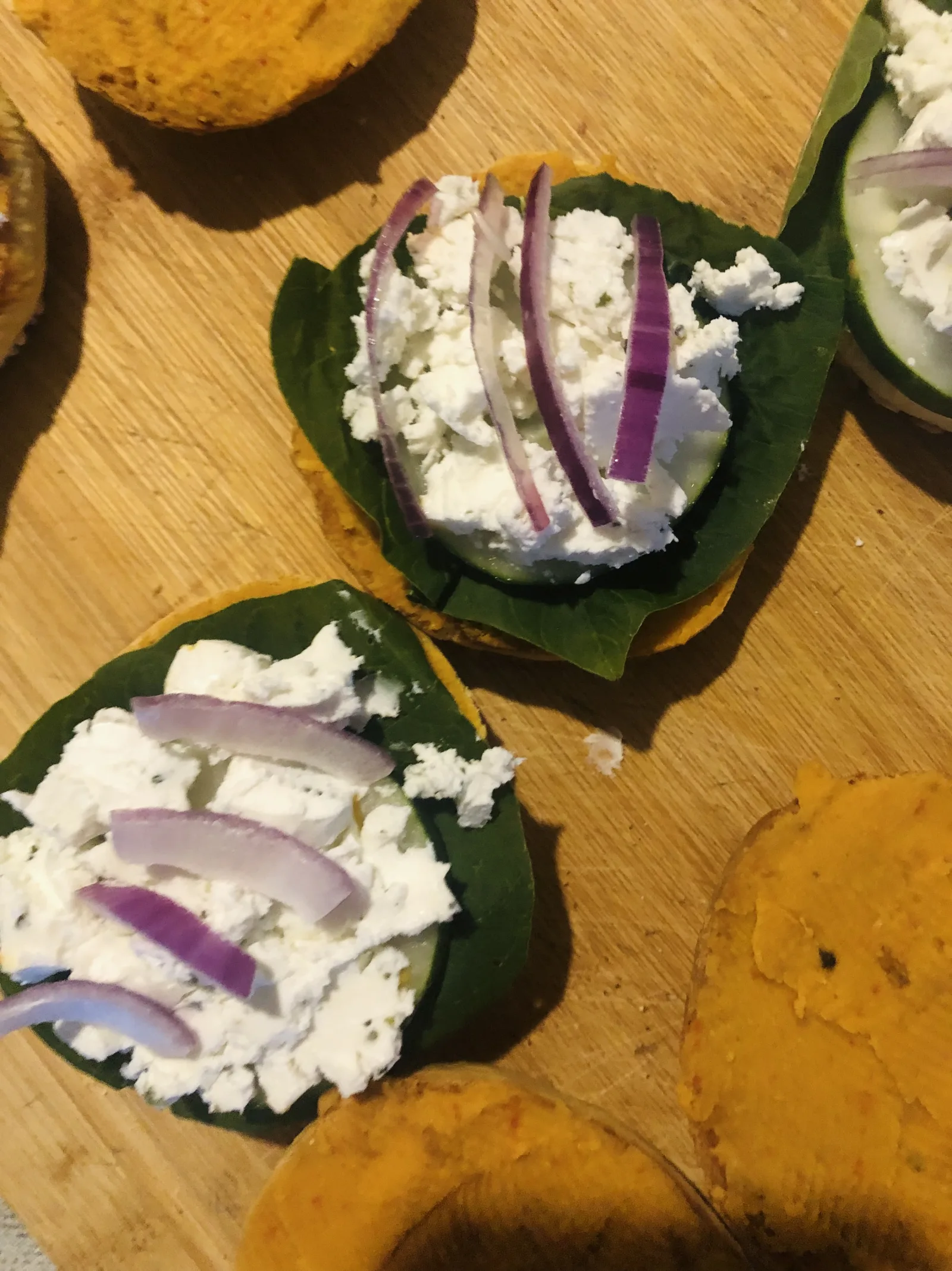 Bagel Veggie Houmous Chèvre Épinards