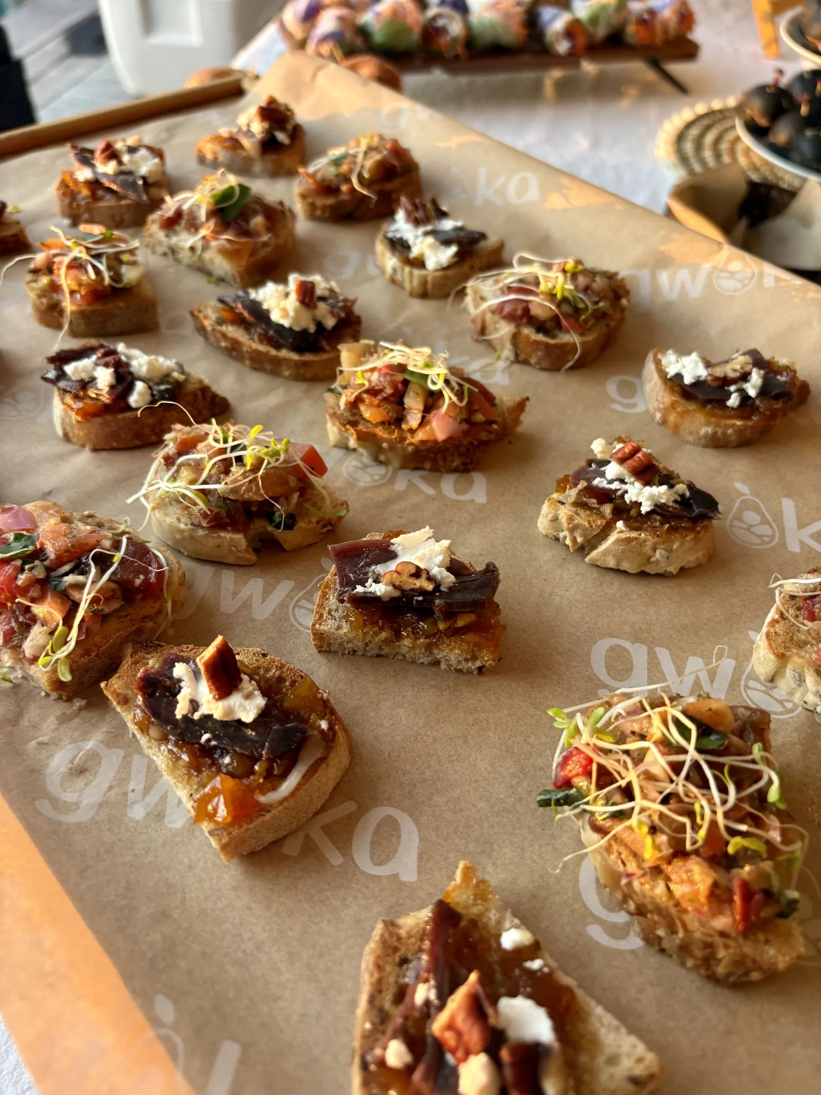 Toast Magret Chutney Chèvre