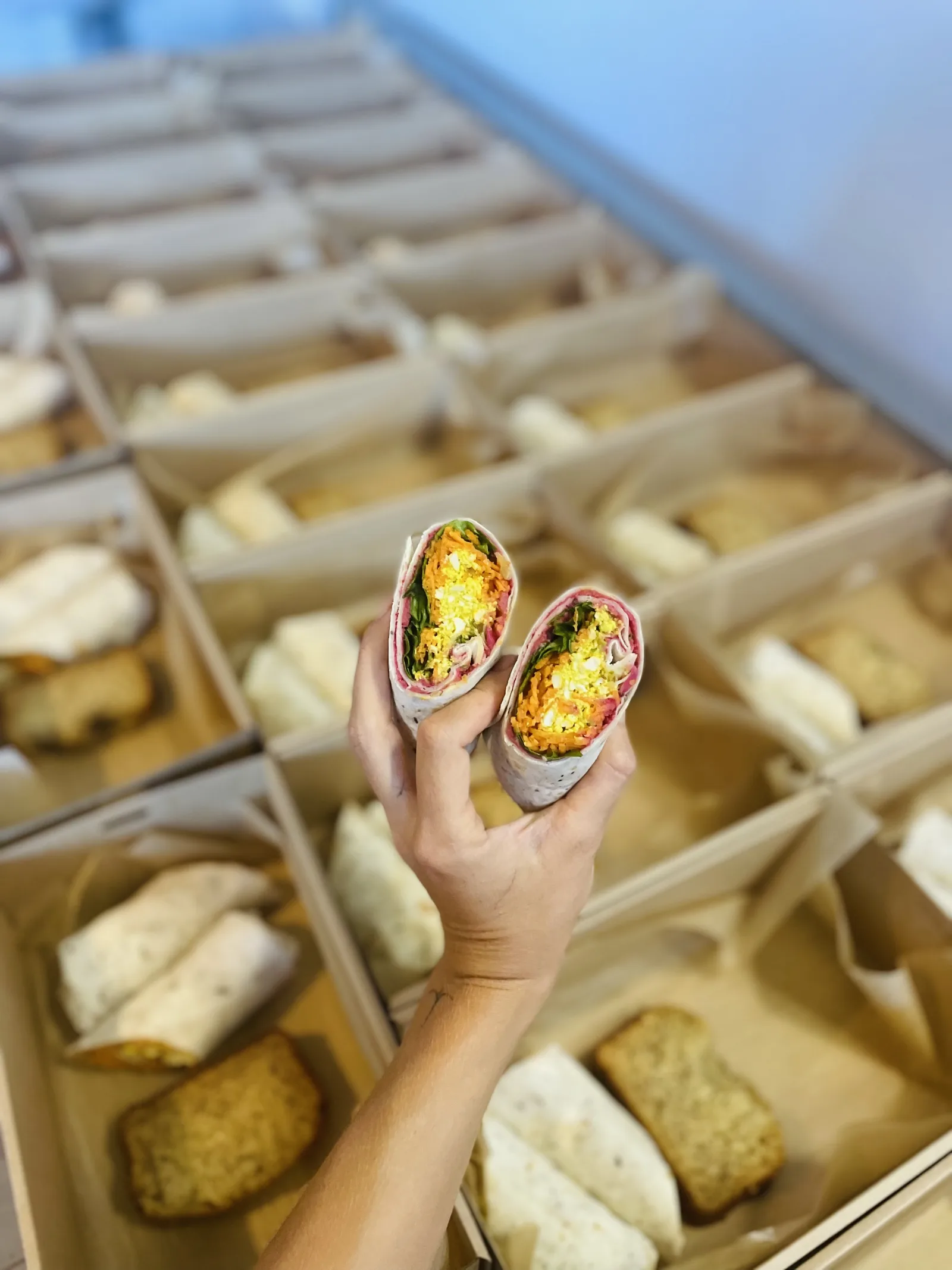 Wraps aux Oeufs