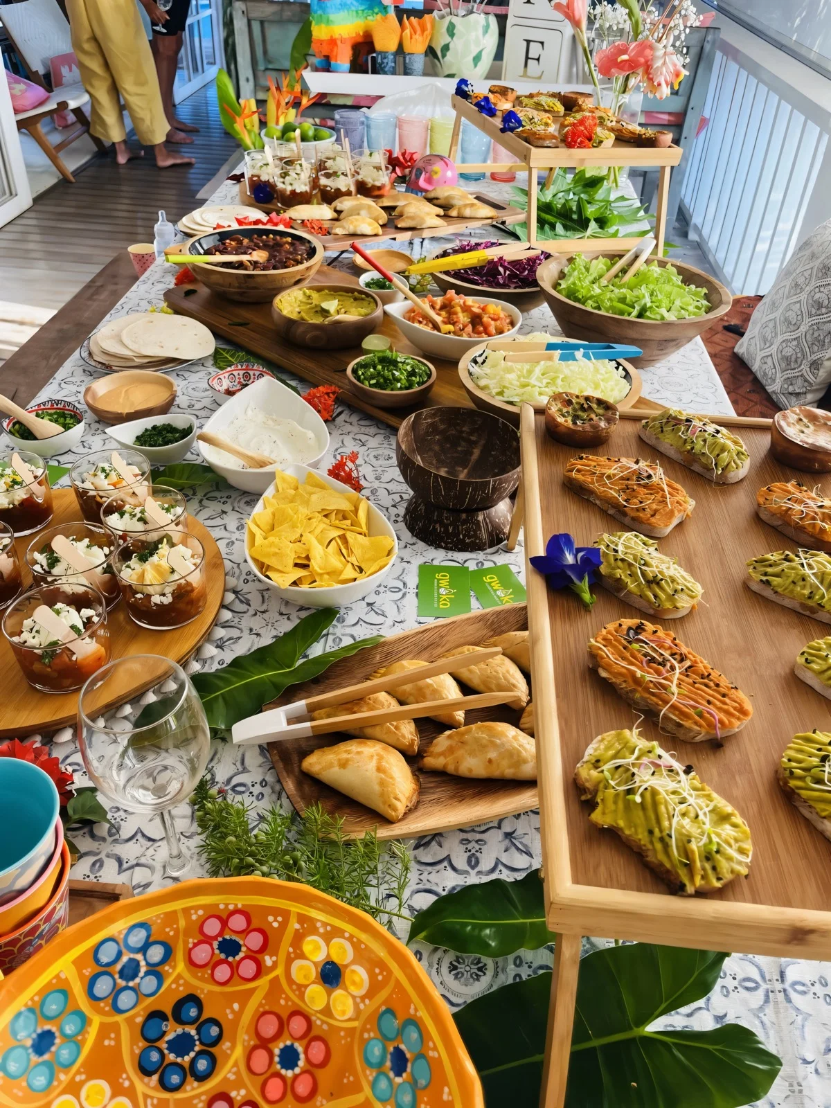 Buffet de f&ecirc;te GWAKA