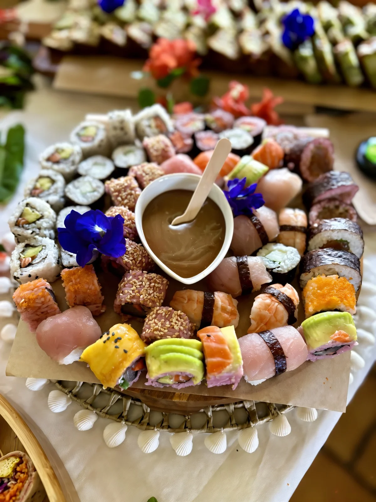 Plateau sushis couronne GWAKA